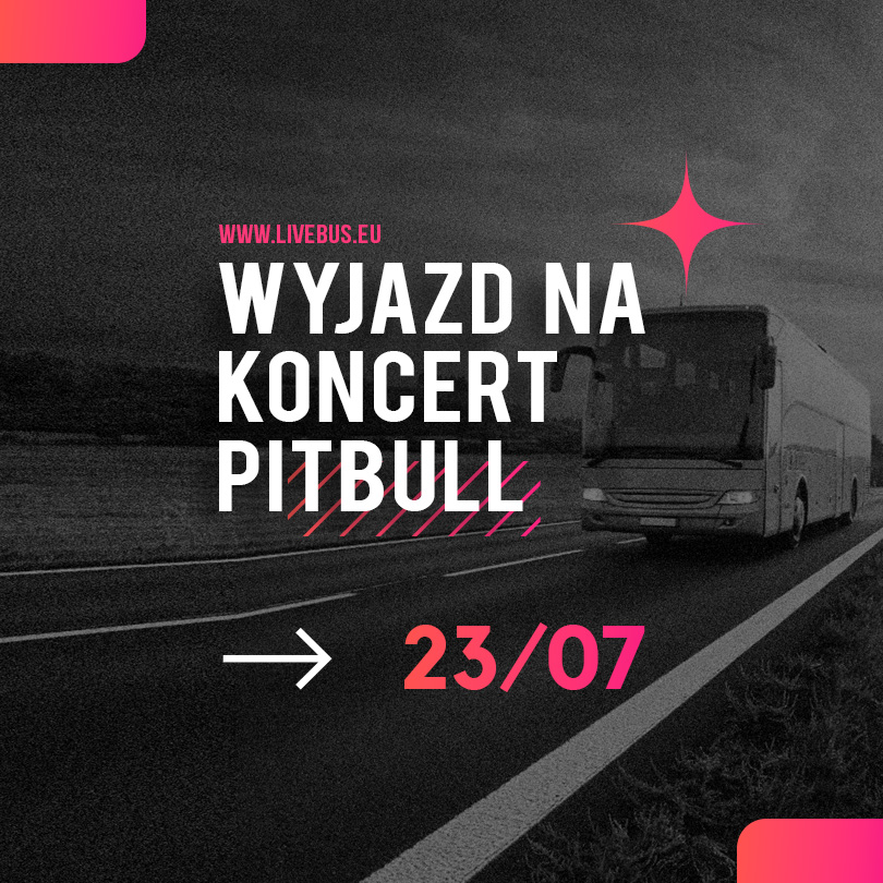 transport autobusowy na koncert Pitbull Warszawa